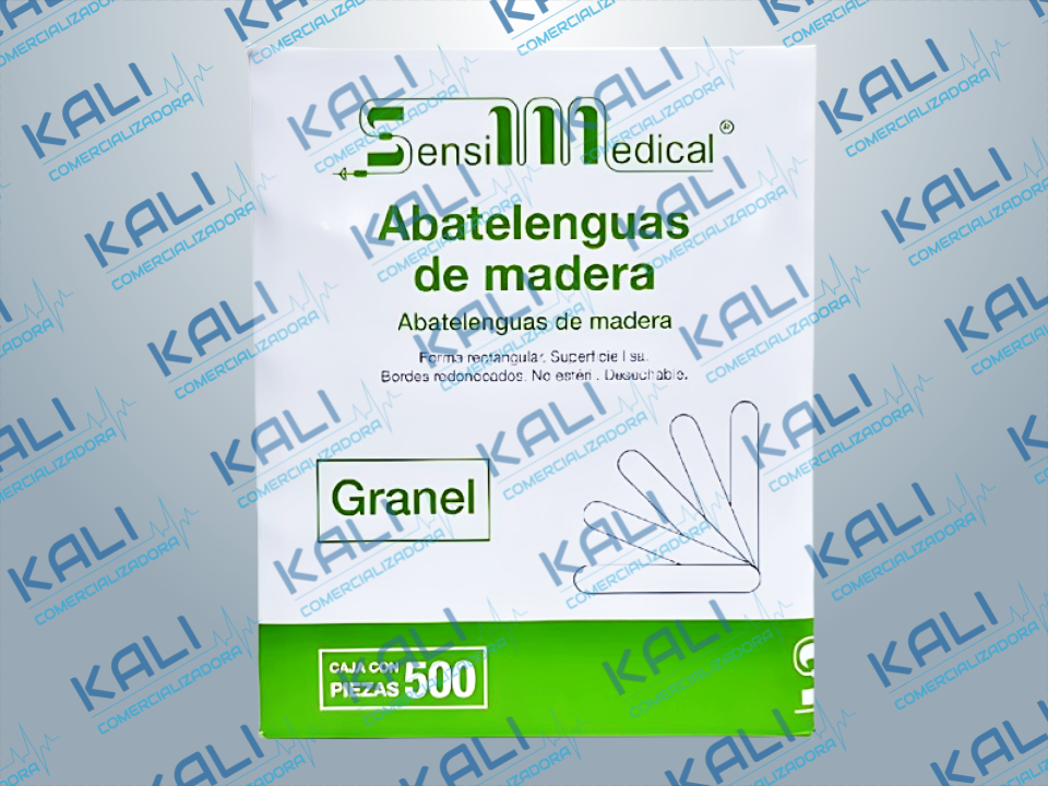 ABATELENGUAS DE MADERA CAJA C/500 PZAS (ABATELENGUAS 1.00 S/G)