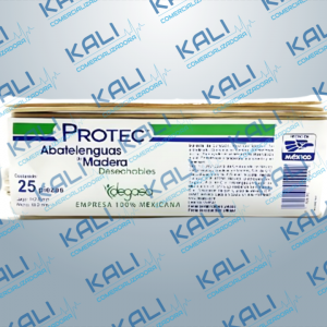 ABATELENGUAS MADERA BOLSA C/25 PZA (PROTEC)