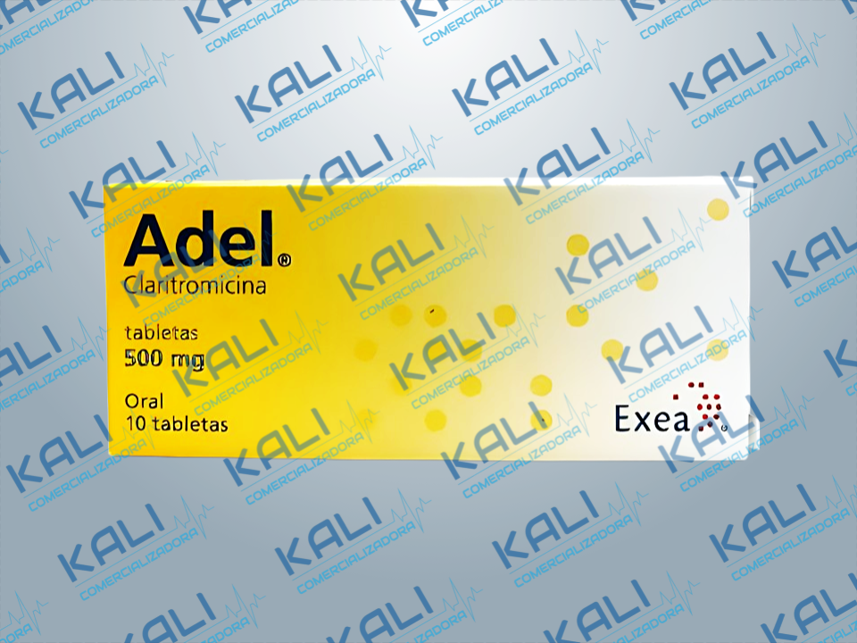 ADEL 500MG C/10 TAB (CLARITROMICINA)