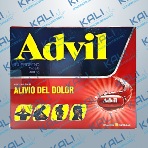 ADVIL 400MG C/10 CAP (IBUPROFENO 400.00 MG)