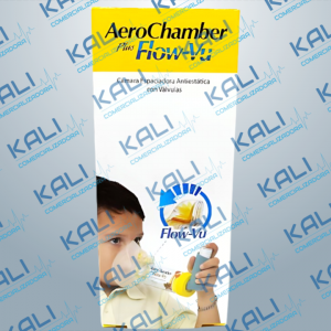 AEROCHAMBER PLUS FLOW-VU INFANTIL AMARILLO