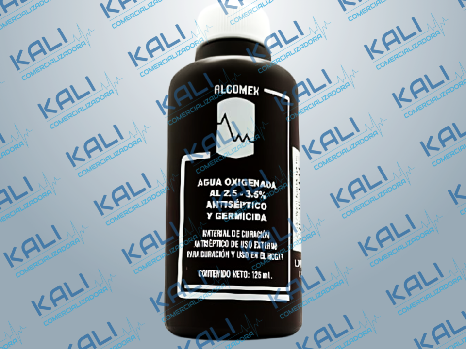 AGUA OXIGENADA 125ML ALCOMEX