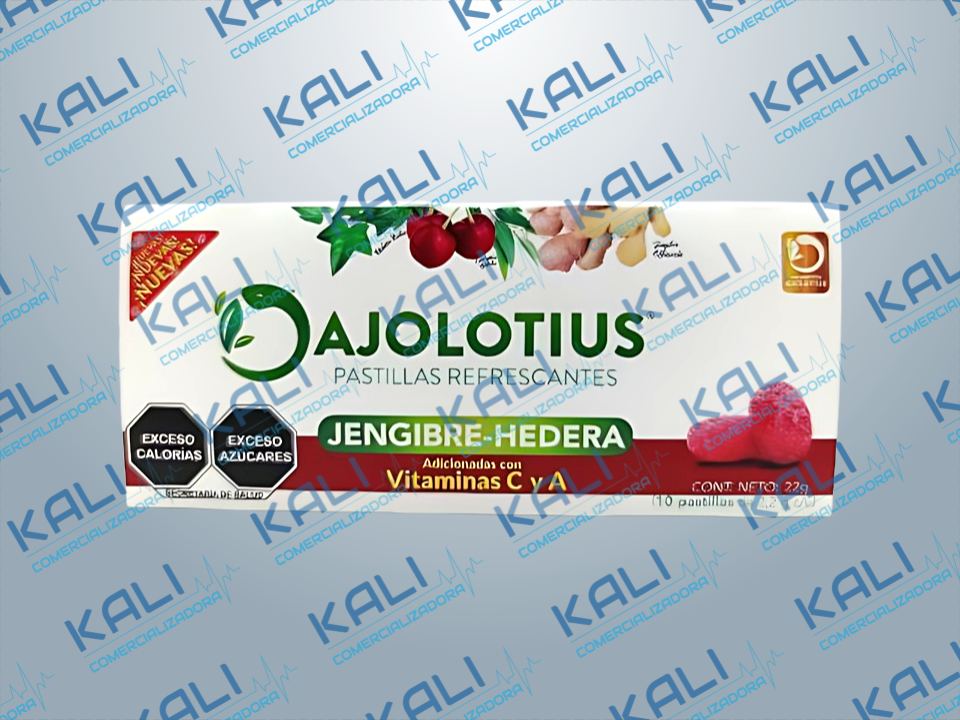 AJOLOTIUS PASTILLAS JENGIBRE C/10