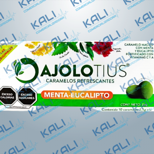AJOLOTIUS PASTILLAS MENTA- EUCALIPTO C/10