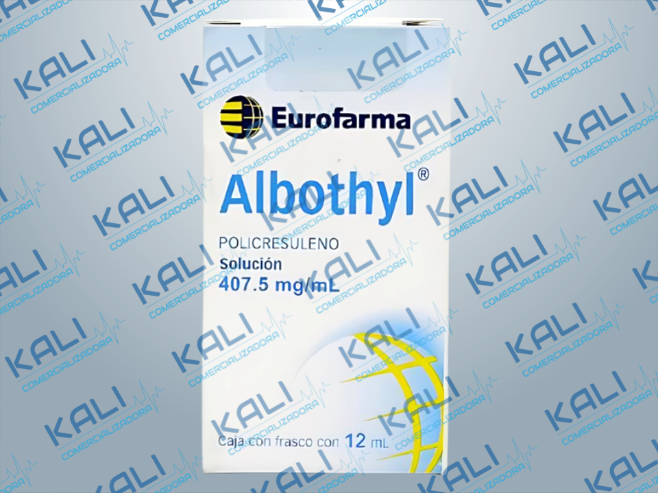 ALBOTHYL 407.5MG/ML FCO C/12 ML (POLICRESULENO)