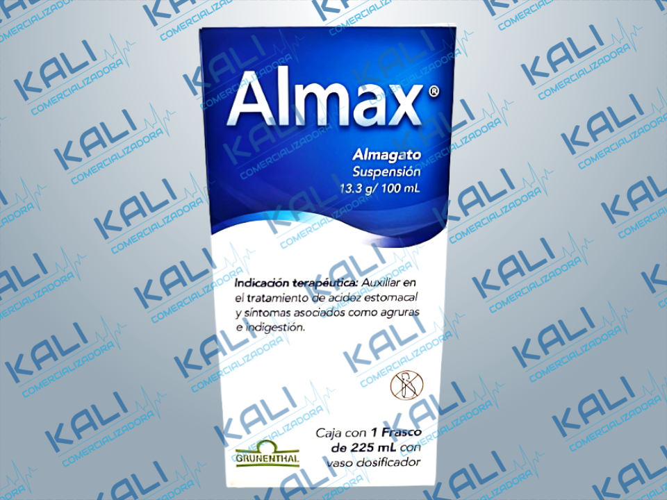 ALMAX SUSPENSION 13.3G/100ML FCO 225ML (ALMAGATO)