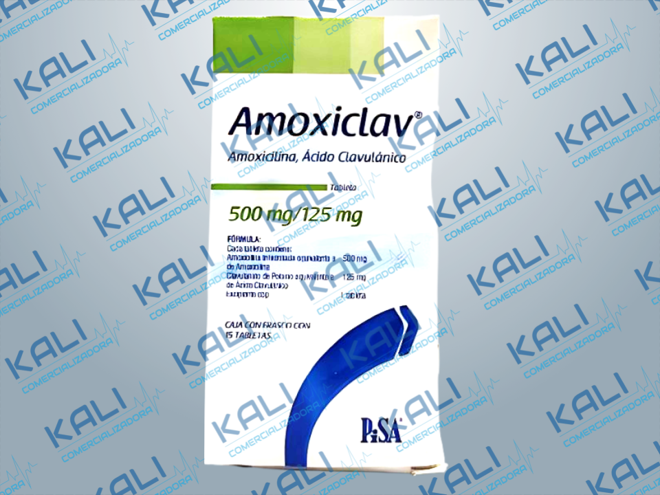 AMOXICLAV 500/125MG C/15 TAB (AMOXICILINA/ ACIDO CLAVULANICO)