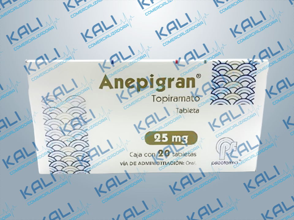 ANEPIGRAN 25MG C/20TABS (TOPIRAMATO)