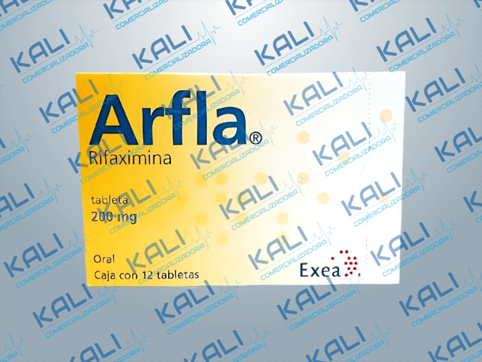 ARFLA 200MG C/12TABS (RIFAXIMINA)