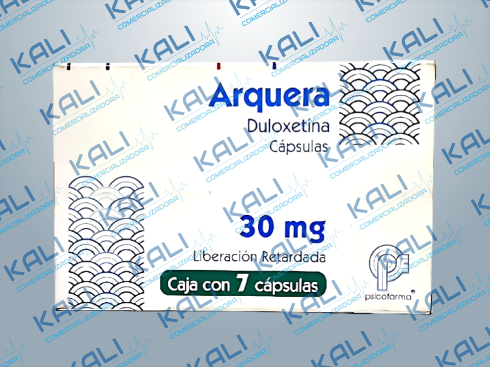 ARQUERA 30MG C/7 CAPS (CLORHIDRATO DE DULOXETINA)