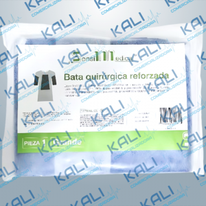 BATA PARA CIRUJANO ESTÉRIL C/ REFUERZO TALLA GRANDE (SENSIMEDICAL)