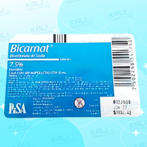BICARNAT 7.5% C/100 AMP 10ML (BICARBONATO DE SODIO)
