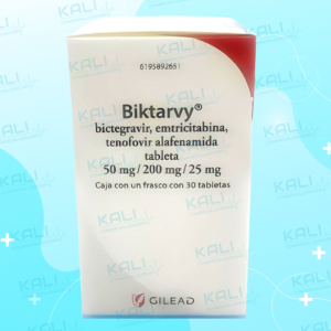 BIKTARVY 50 MG/ 200 MG / 25 MG C/ 30 TABS (BICTREGRAVIR, EMTRICITABINA, TENOFOVIR)