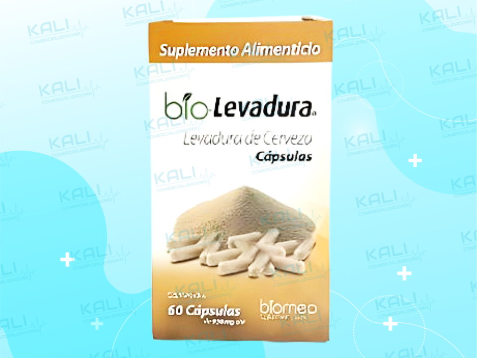 BIO-LEVADURA 550MG C/60CAP (LEVADURA DE CERVZA)