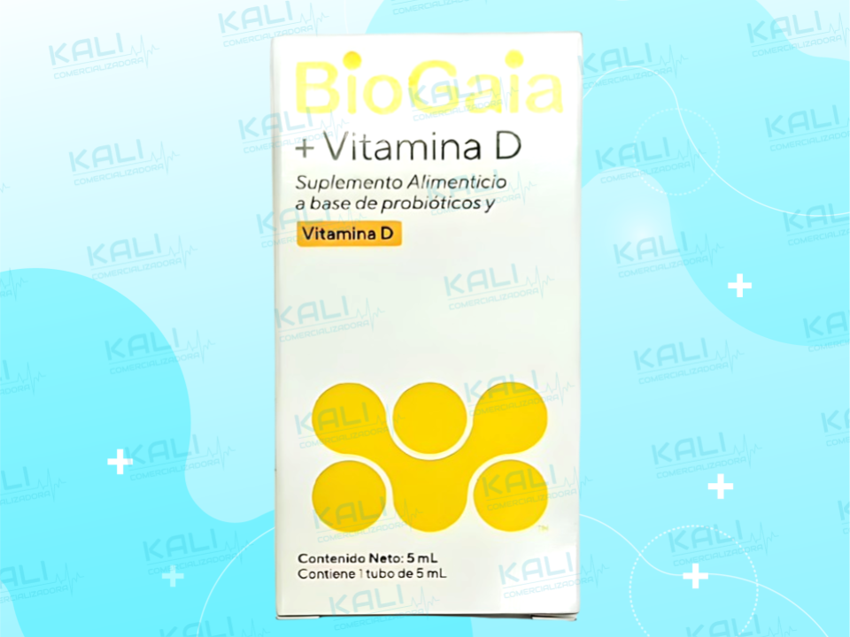 BIOGAIA SUPLEMENTO PROBIOTICOS + VITAMINA D 5ML