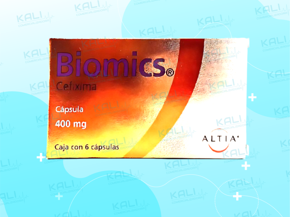 BIOMICS 400MG C/6 CAPS (CEFIXIMA)