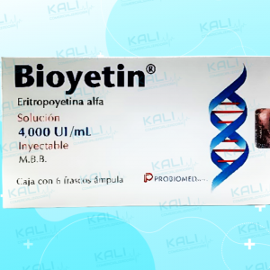 BIOYETIN 4,000UI/ML SOL INY C/6 FCO AMP (ERITROPOYETINA HUMANA RECOMBINANTE)