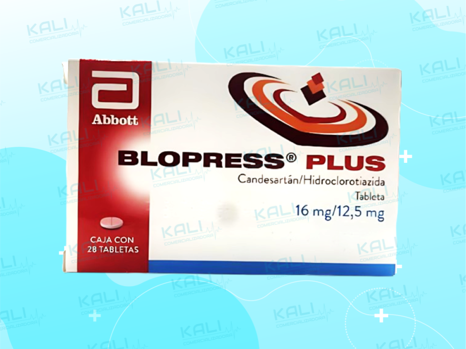 BLOPRESS PLUS 28 TAB 16/12.5 MG (HIDROCLOROTIAZIDA/CANDESARTAN)