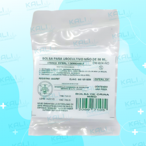 BOLSA DE UROCULTIVO PARA NIÑO 100ML C/1 BOLSA (UROVAC IPM)