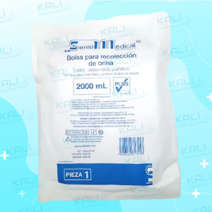 BOLSA RECOLECTORA DE ORINA 1 PZA 2000 ML SENSIMEDICAL