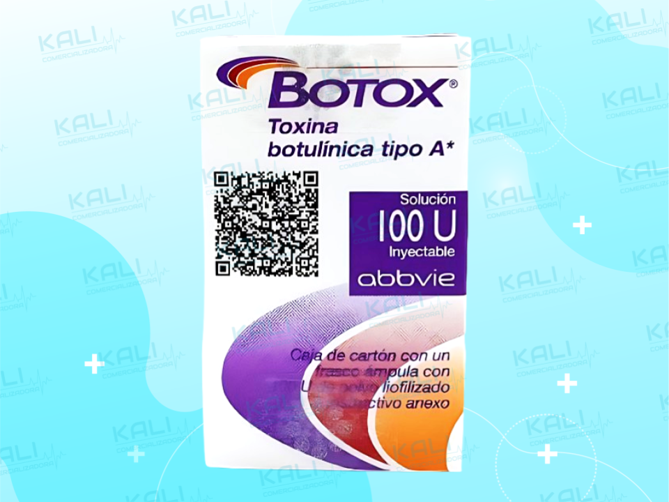 BOTOX 100U SOL INY ALLERGAN (TOXINA BOTULINICA)