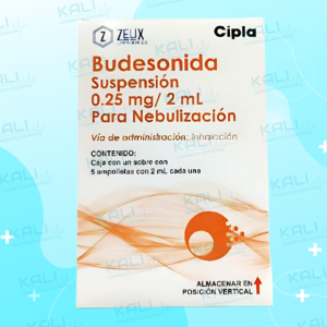 BUDESONIDA 0.250MG/2ML C/5 AMP (ZEUX)