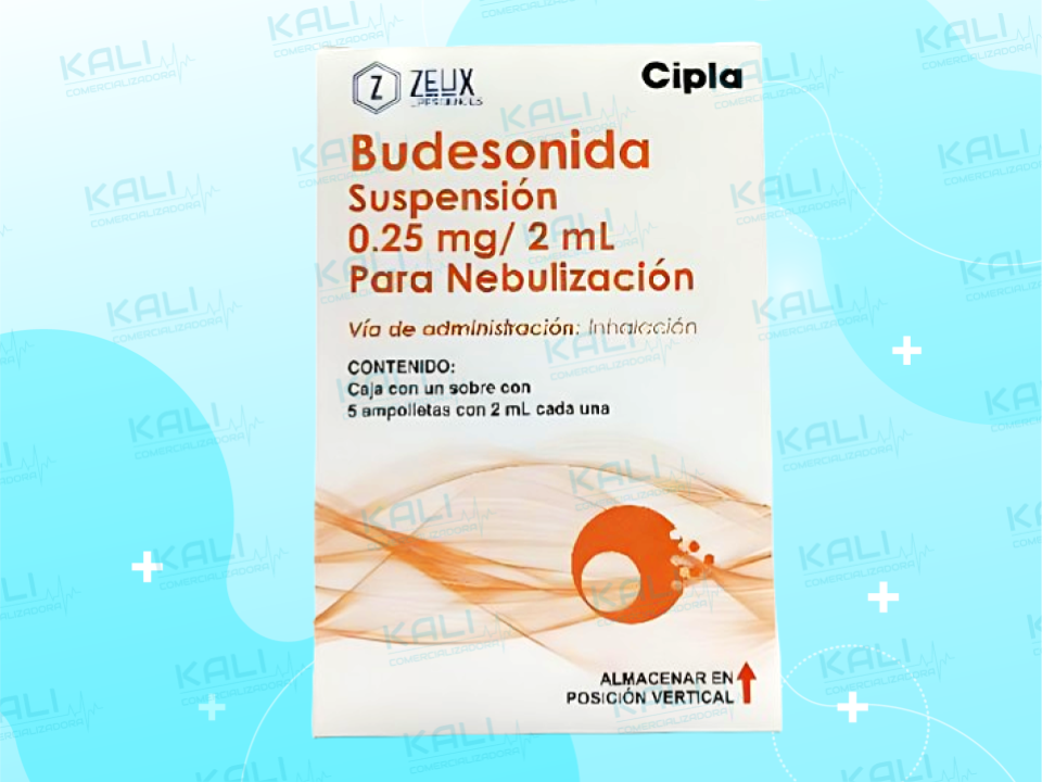 BUDESONIDA 0.250MG/2ML C/5 AMP (ZEUX)