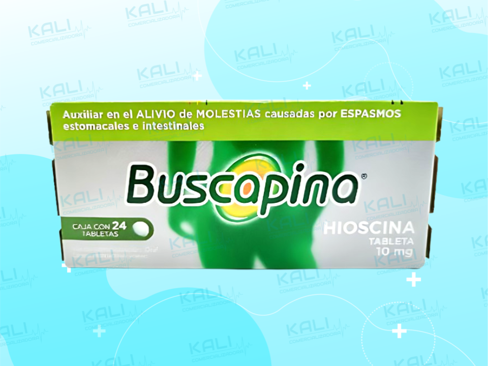BUSCAPINA 10MG C/24 TAB (BUTILHIOSCINA)