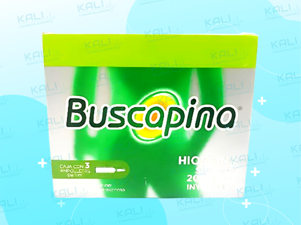 BUSCAPINA COMPOSITUM 20MG/2.5 SOL INY C/3 (HIOSINA METAMIZOLSODICO)