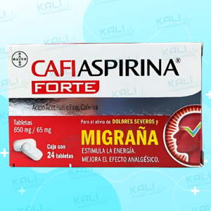 CAFIASPIRINA FORTE 24 TAB 650/65 MG (CAFEINA/ACIDO ACETILSALICILICO)
