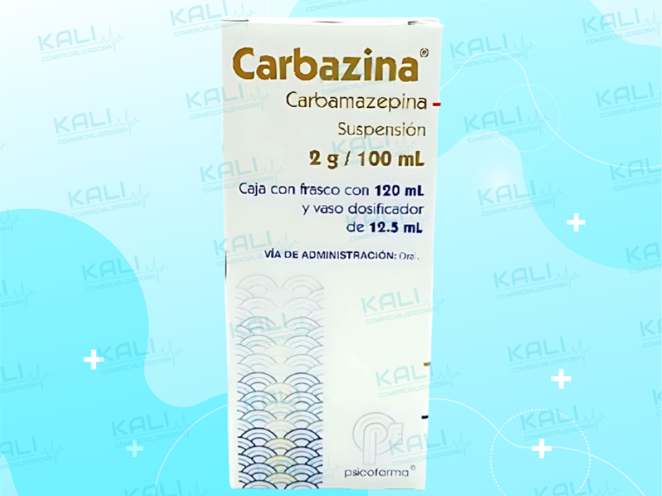 CARBAZINA 2G/100ML C/120ML (CARBAMAZEPINA)