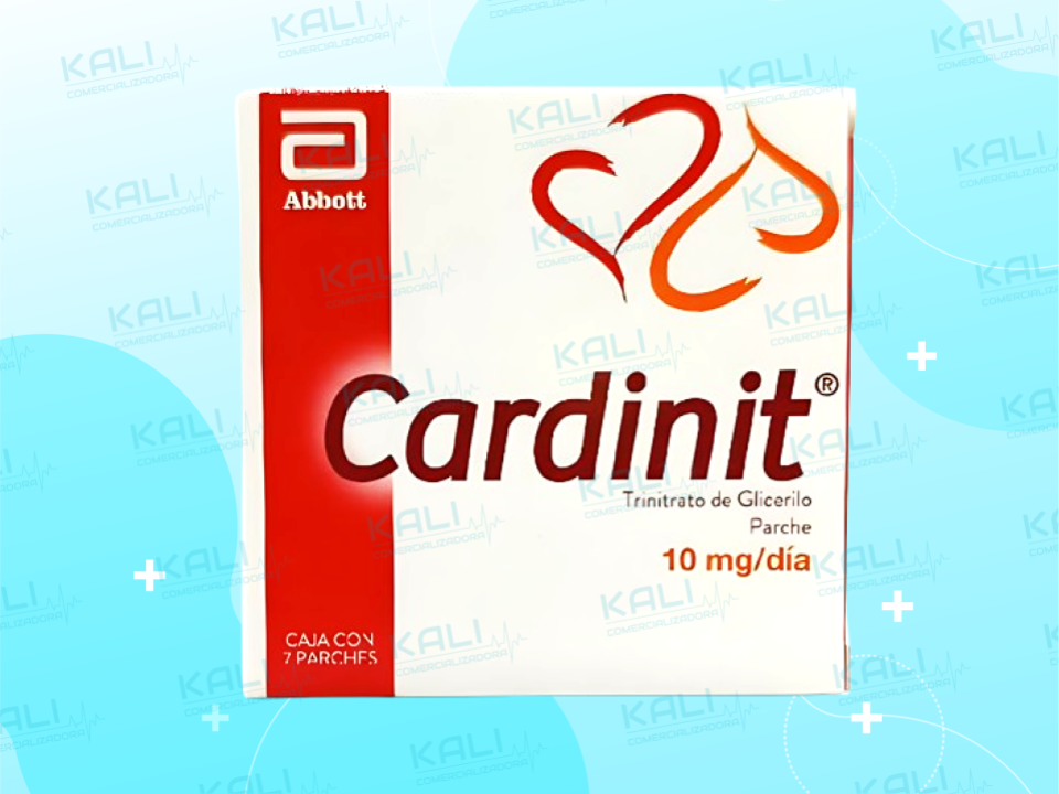 CARDINIT 10MG C/7 PARCHE (TRINITRATO DE GLICERILO)
