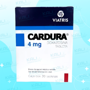 CARDURA 4MG C/20 TAB (MESILATO DE DOXAZOSINA)
