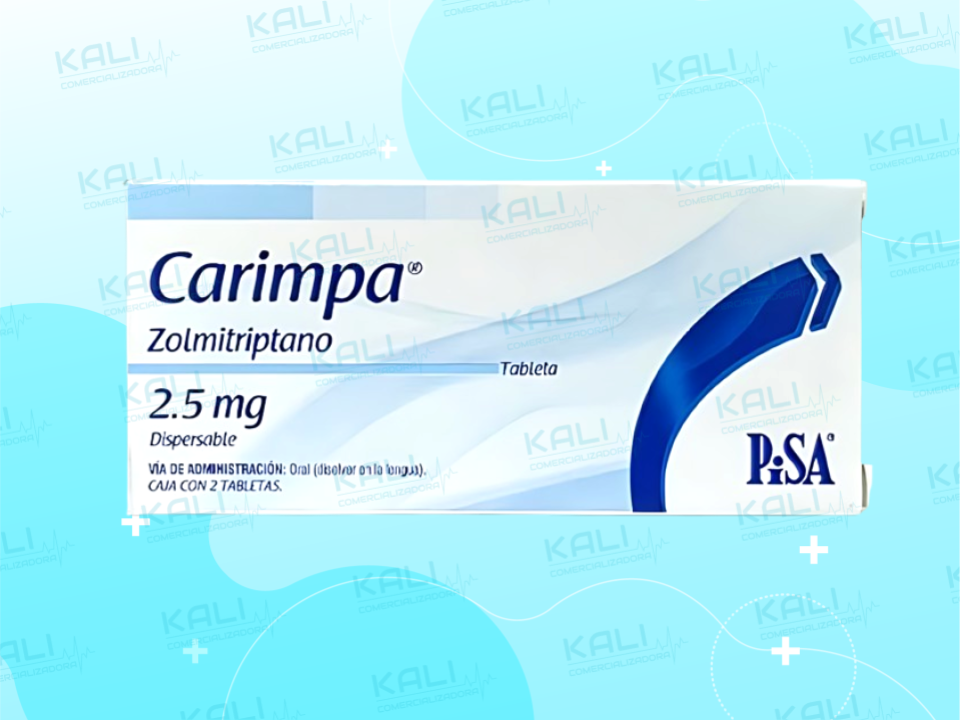 CARIMPA 2.5MG C/2TABS (ZOLMITRIPTANO)