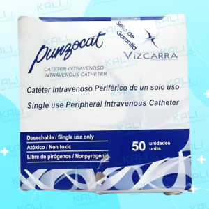 CATETER PUNZOCAT 22GX25MM AZUL C/50