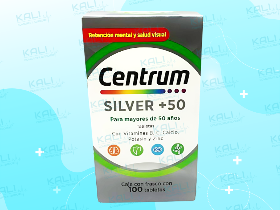 CENTRUM SILVER +50 C/100 TABS