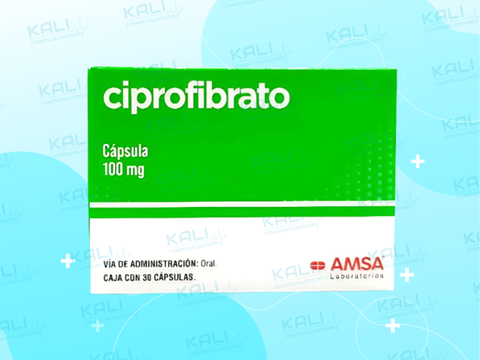 GI CIPROFIBRATO 100MG C/30 CAPS (AMSA)