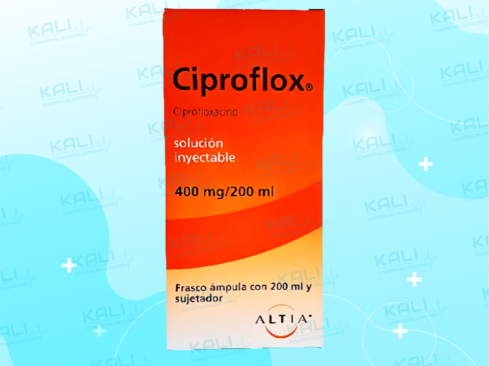 CIPROFLOX 400MG/200ML FCO AMP (CIPROFLOXACINO)