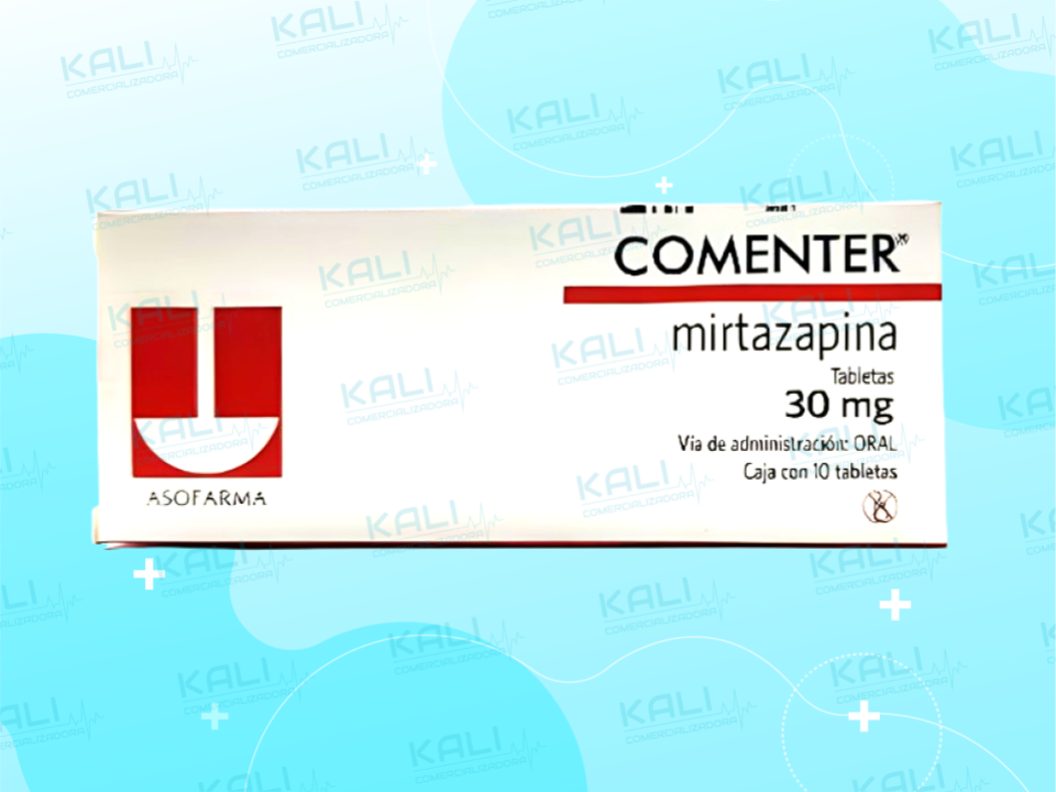 COMENTER 30MG C/10 COMP (MIRTAZAPINA)
