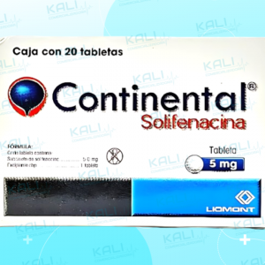 CONTINENTAL 5MG C/20 TAB (SOLIFENACINA)