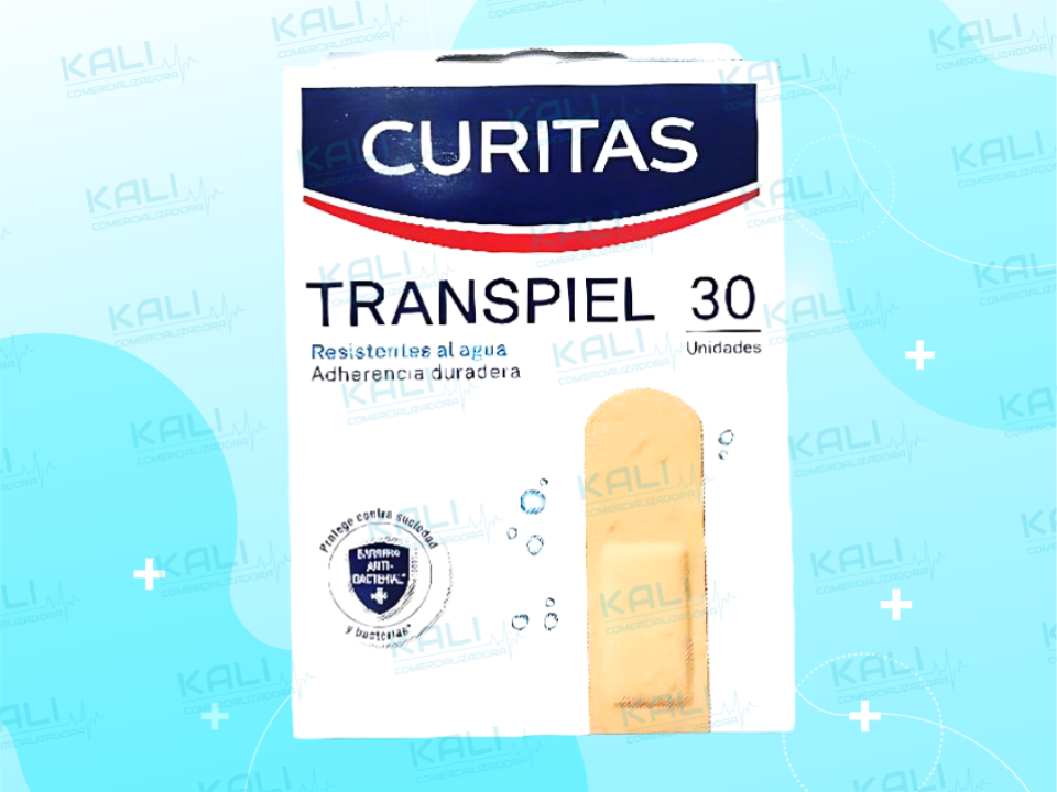 CURITAS TRANSP C/30 PIEZAS VENDITA ADHESIVA