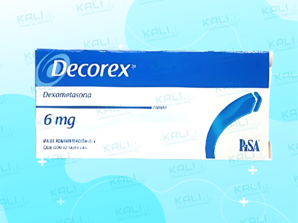 DECOREX 6MG C/10 TABLETAS (DEXAMETASONA)