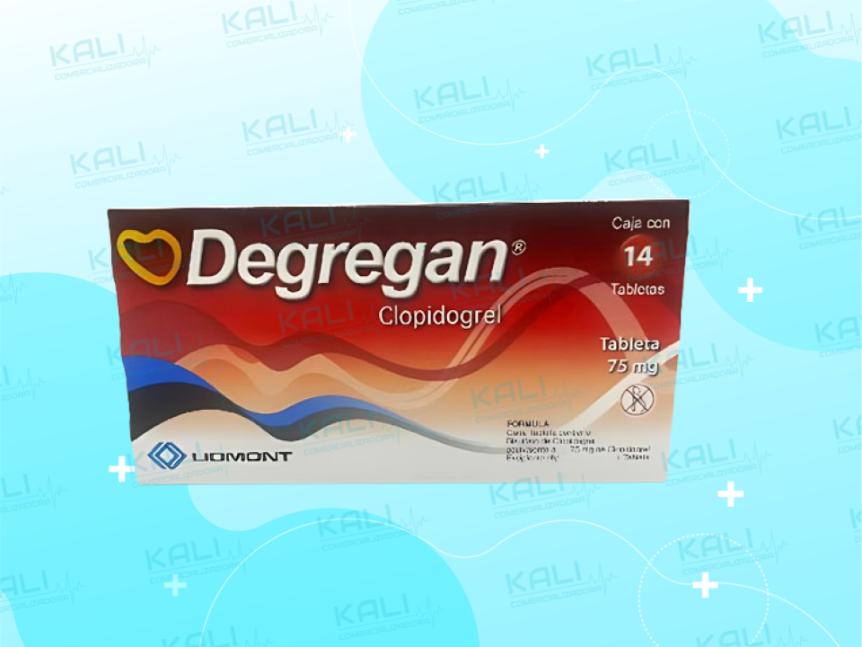 DEGREGAN 75MG C/14 TAB (CLOPIDOGREL)