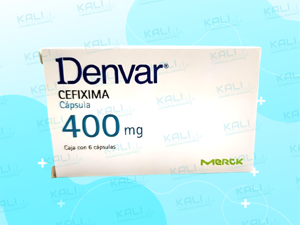 DENVAR 400MG C/6 CAPS (CEFIXIMA)