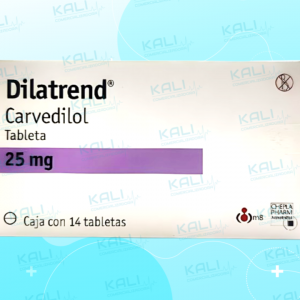 DILATREND 25MG C/14 TABLETAS (CARVEDILOL)