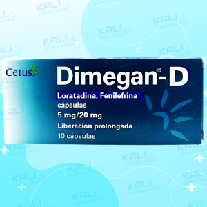 DIMEGAN D 5MG/20MG C/10 CAP (LORATADINA,FENILEFRINA)