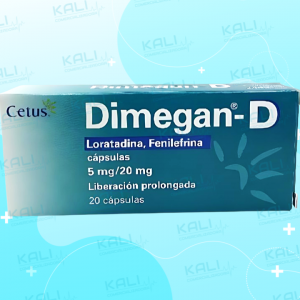 DIMEGAN D 5MG/20MG C/20 CAP LP (LORATADINA,FENILEFRINA)