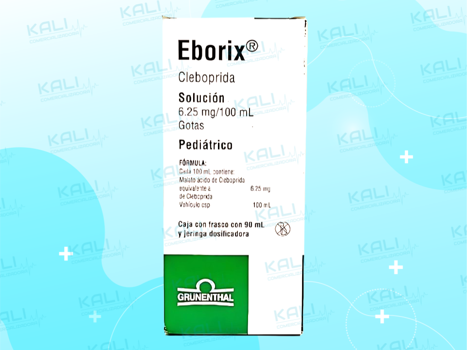 EBORIX PEDIATRICO 6.25MG SOL FCO 90ML(CLEBOPRIDA)