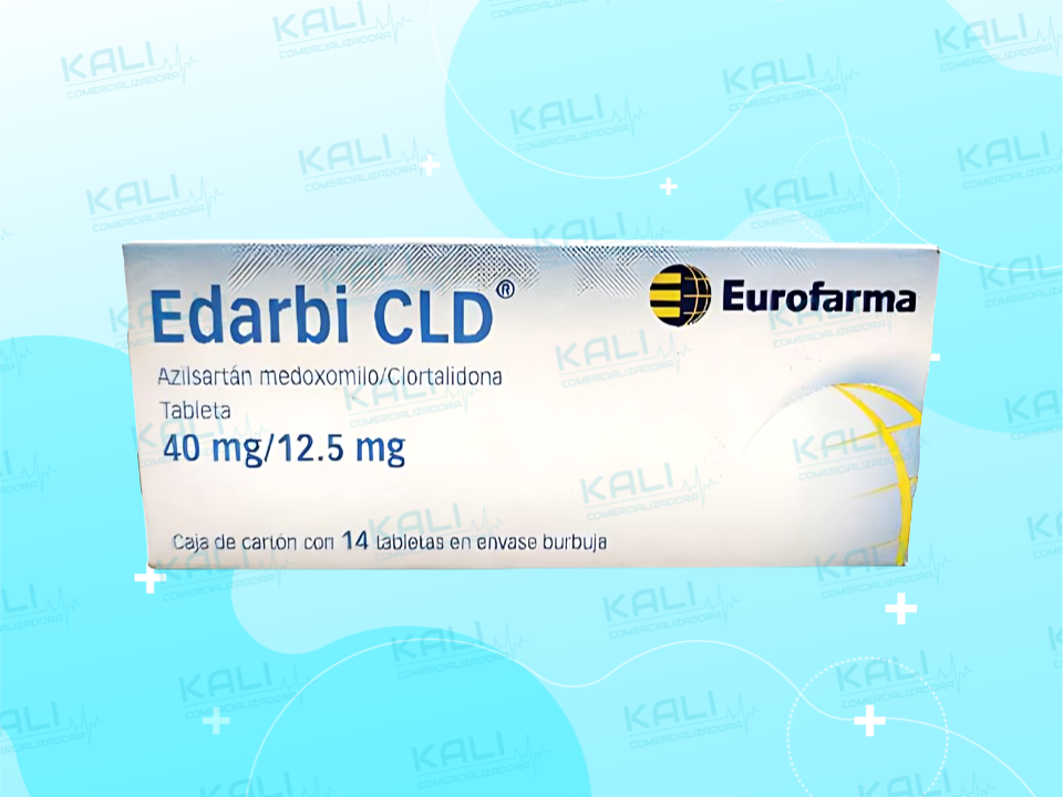 EDARBI CLD 40/12.5MG C/14 TABLETAS (AZILSARTÁN MEDOXOMILO, CLORTALIDONA)