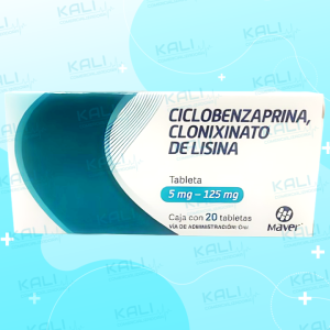 CICLOBENZAPRINA, CLONIXINATO DE LISINA